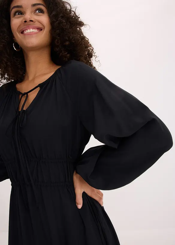 Tuniekjurk van een soepele viscosemix, bonprix