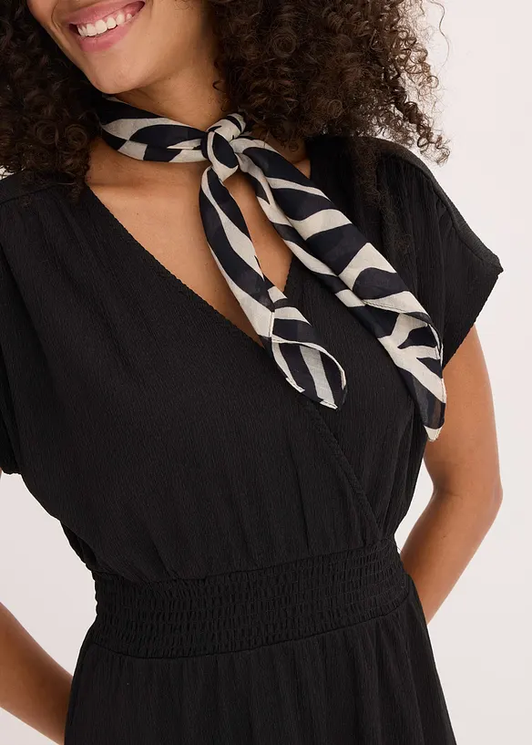 Jersey jurk van luchtige crèpe, bonprix