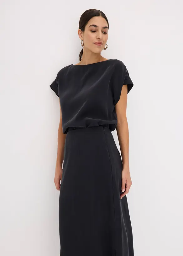 Midirok met soepele viscose, bonprix