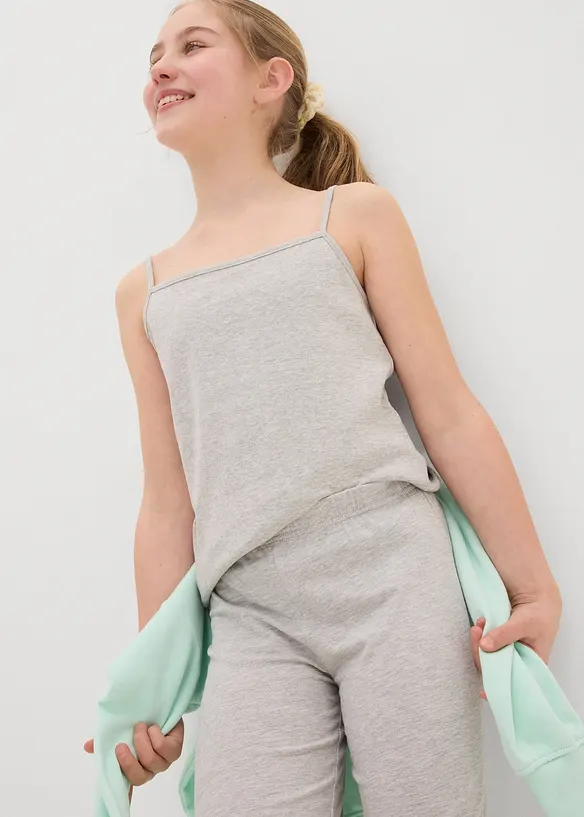Biker short van een elastische katoenmix (set van 2), bonprix