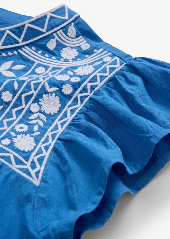 Tuniek met zijde en borduurwerk, bonprix