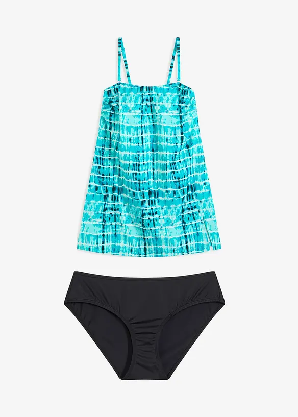 Lange tankini met gerecycled polyamide (2-dlg. set), bonprix