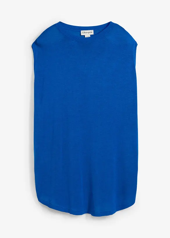 Ballonvormige gebreide top van fijne viscose, bonprix