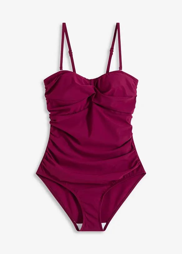 Corrigerend bandeau badpak, medium corrigerend, bonprix