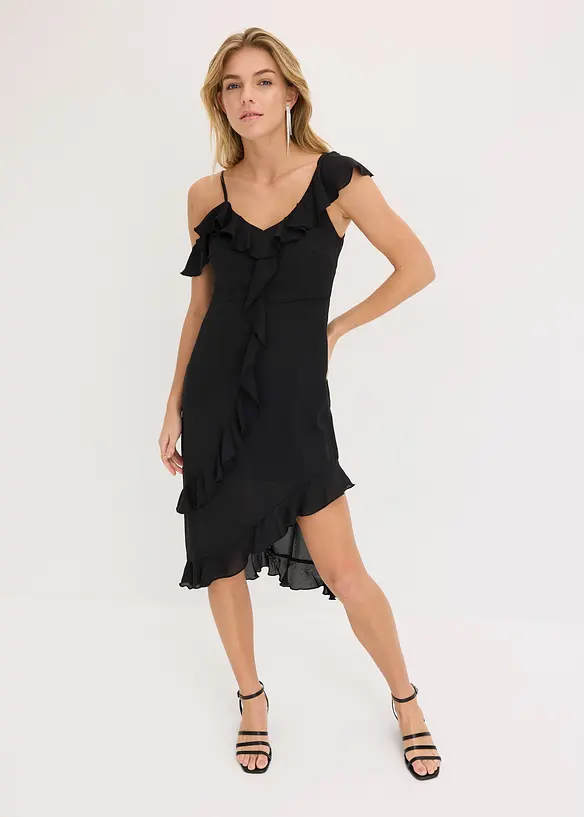 Accentuerende midi jurk, bonprix