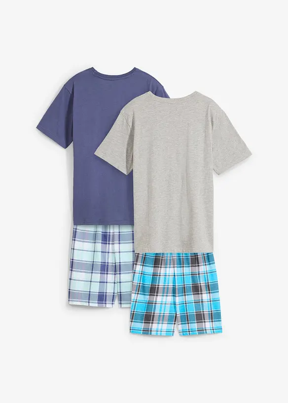 Shortama met zacht katoen (4-dlg. set), bonprix