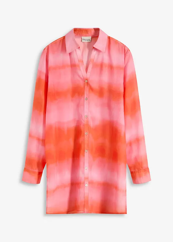 Lange blouse met batikprint, bonprix
