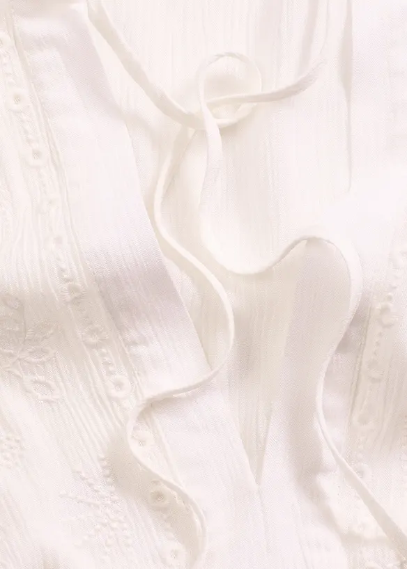 Blouse met broderie anglaise, bonprix