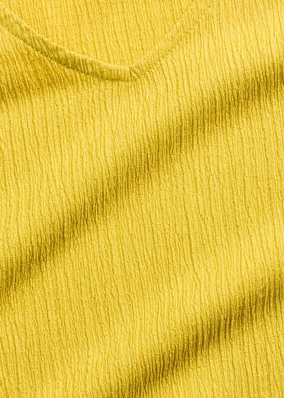 Shirt van gestructureerde crêpe, bonprix