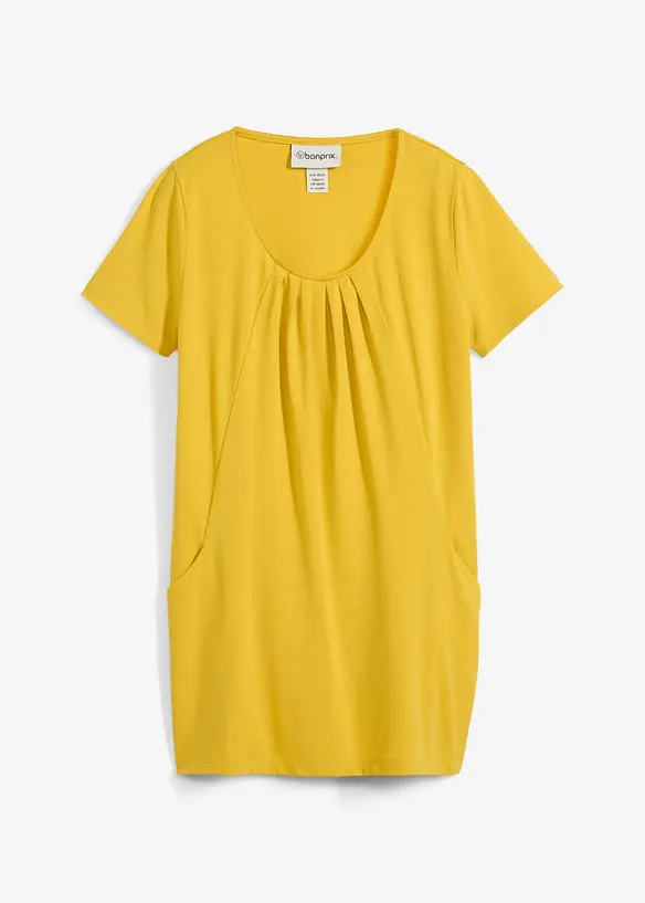Longshirt met viscose, bonprix