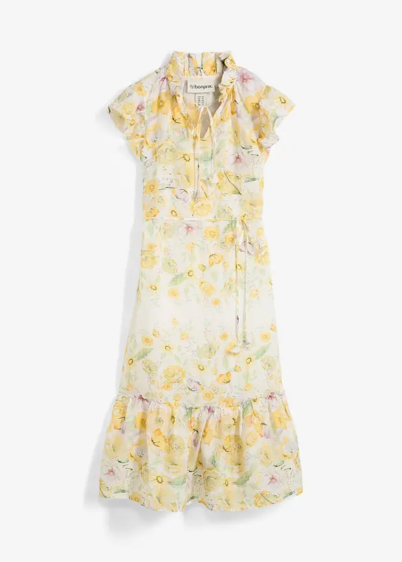 Maxi jurk van ranie met een elegante bloemenprint, bonprix