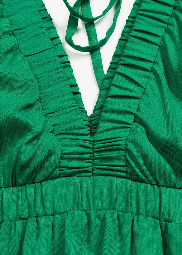 Midi jurk van soepele viscose, bonprix
