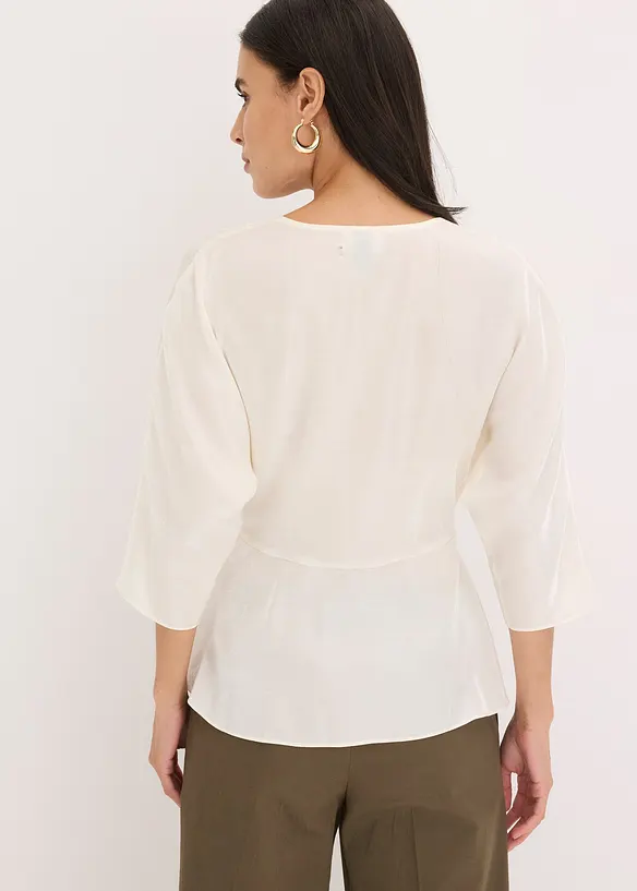 Blouse met ceintuur, bonprix