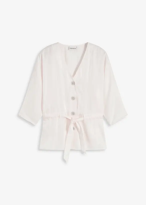 Blouse met ceintuur, bonprix