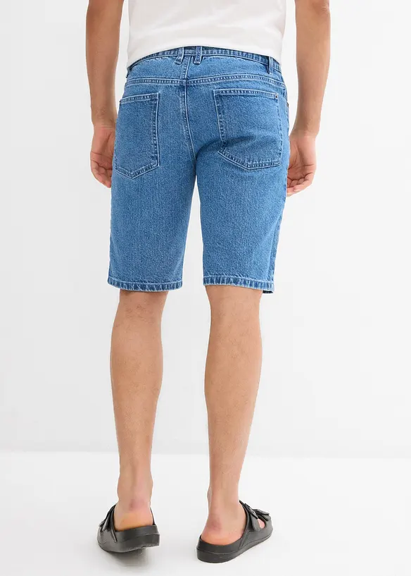 Stretch jeans bermuda, relaxed fit, bonprix