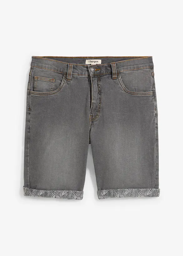Stretch jeans bermuda, regular fit, bonprix