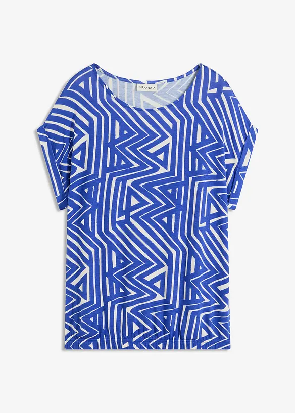Oversized shirt in een soepele viscosemix, bonprix