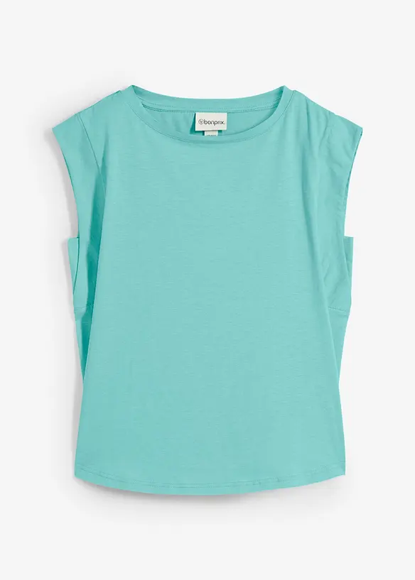 Shirt met zijde, bonprix