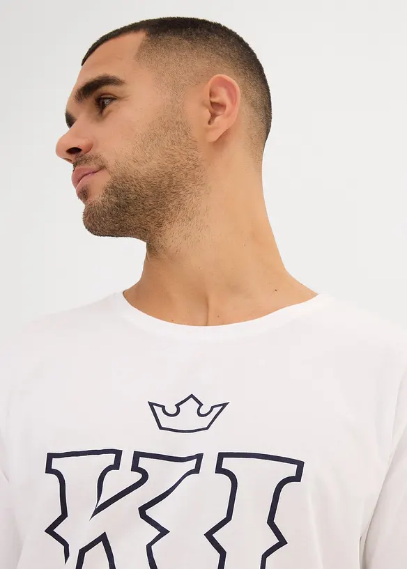 Shortama van puur katoen met korte mouwen, bonprix