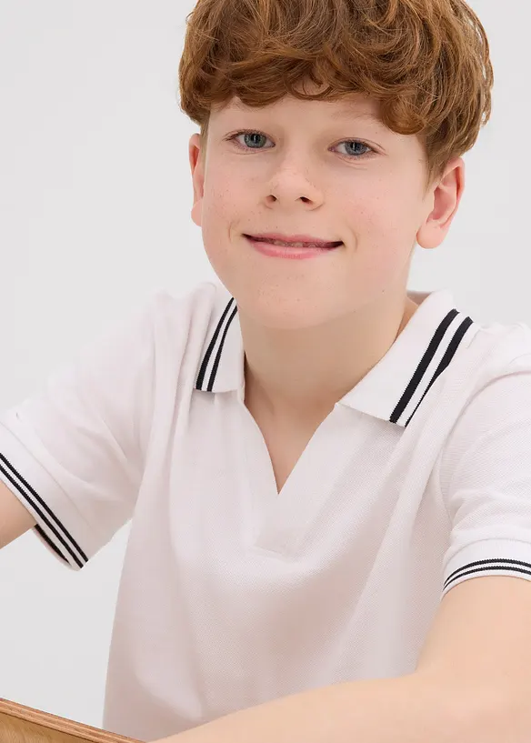 Poloshirt van biologisch katoen, bonprix