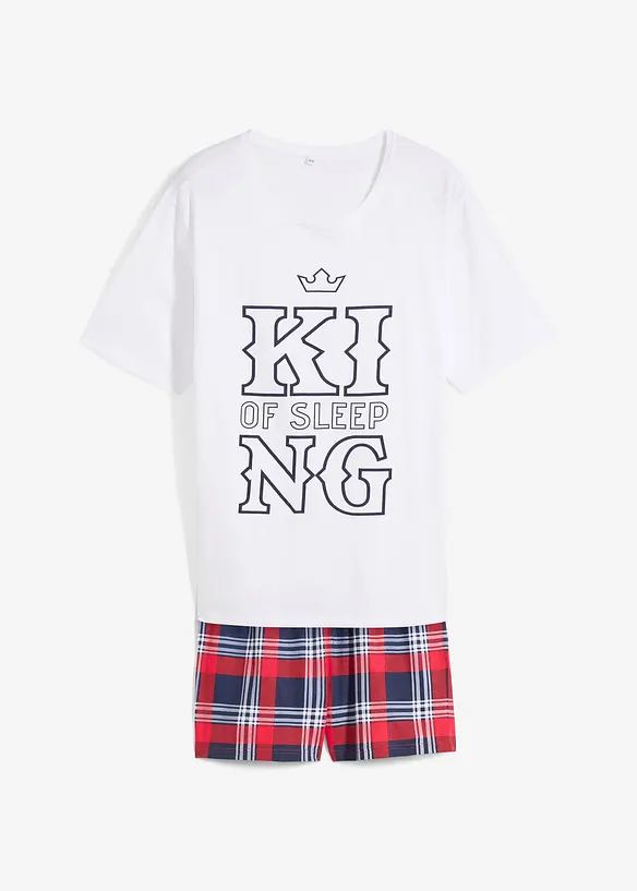 Shortama van puur katoen met korte mouwen, bonprix
