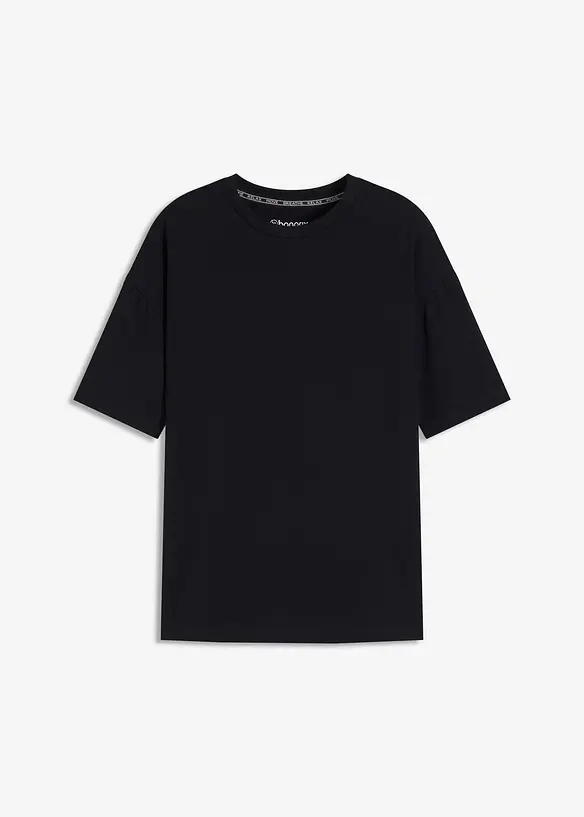 Oversized sportshirt met katoen, sneldrogend, bonprix
