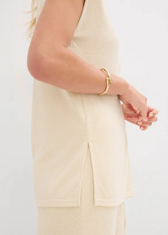 Shirt met strikdetail, bonprix