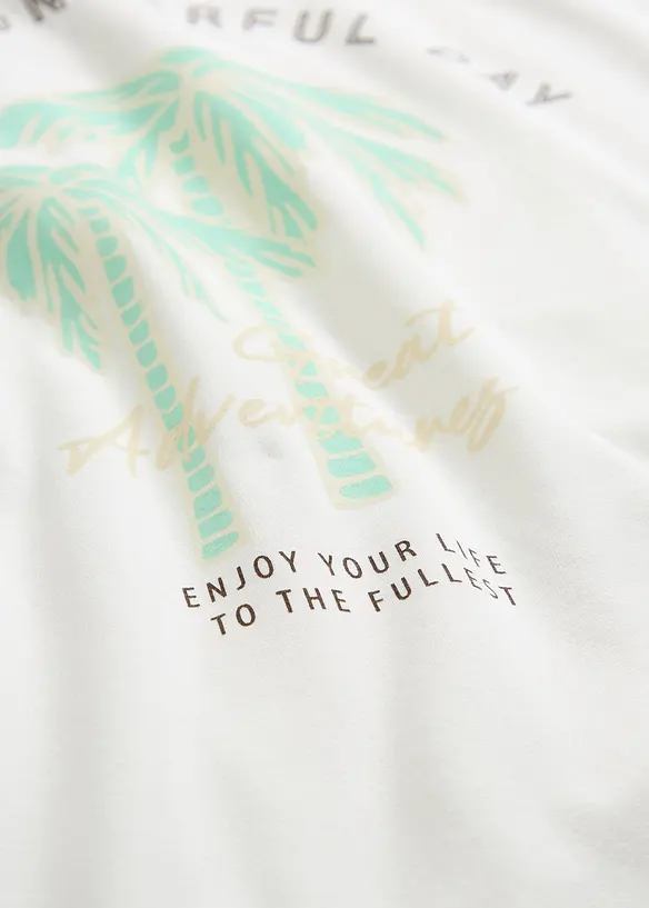 T-shirt met originele print, bonprix