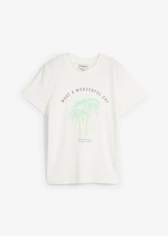 T-shirt met originele print, bonprix