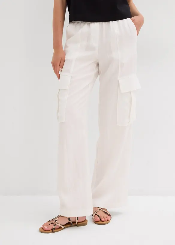 Cargo broek in een soepele lyocellmix, bonprix