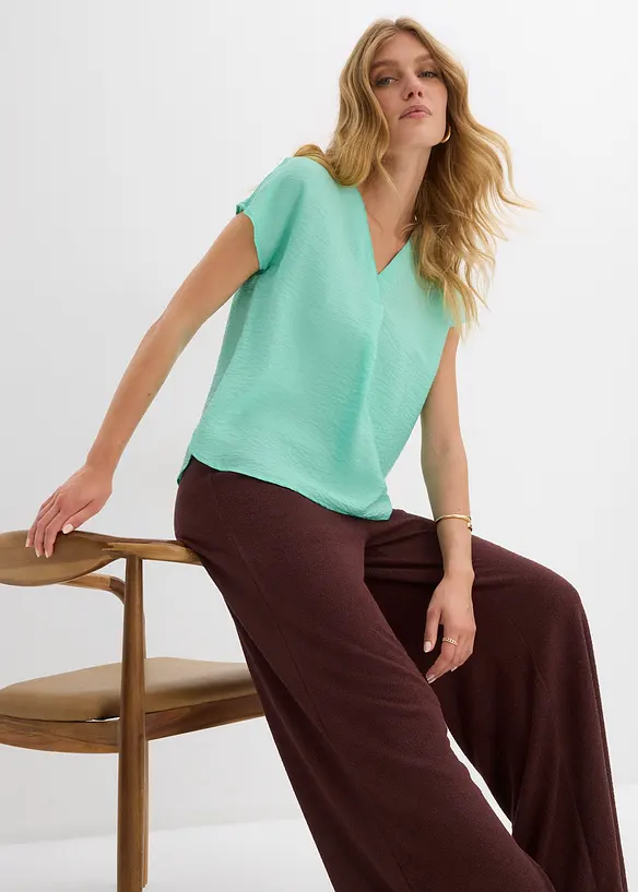 Tuniekblouse in een soepele viscosemix, bonprix