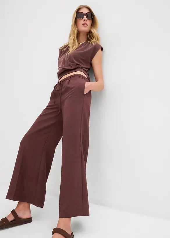 Culotte in een soepele viscosemix, bonprix