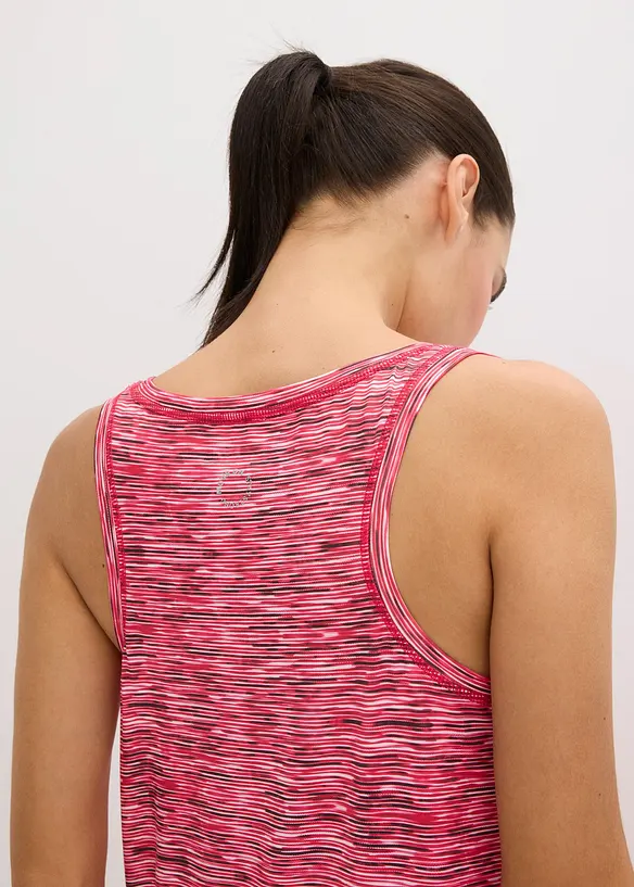 Outdoor top met racerback, sneldrogend, bonprix