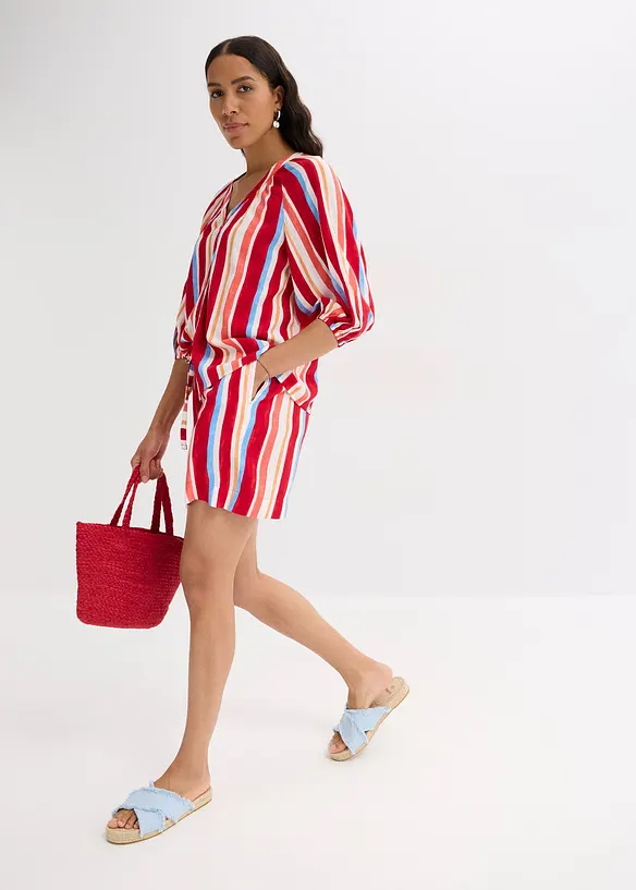 Blouse van gestructureerde viscose, bonprix