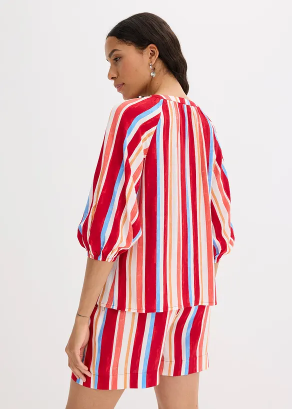 Blouse van gestructureerde viscose, bonprix