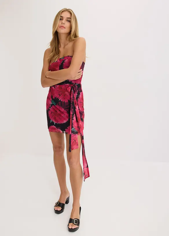 Mini jurk met sleep, bonprix