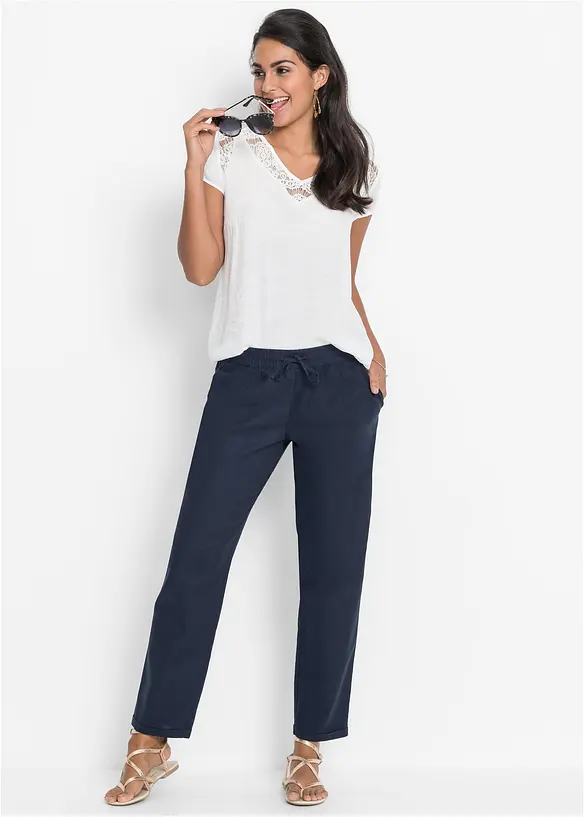 Linnen broek, bonprix
