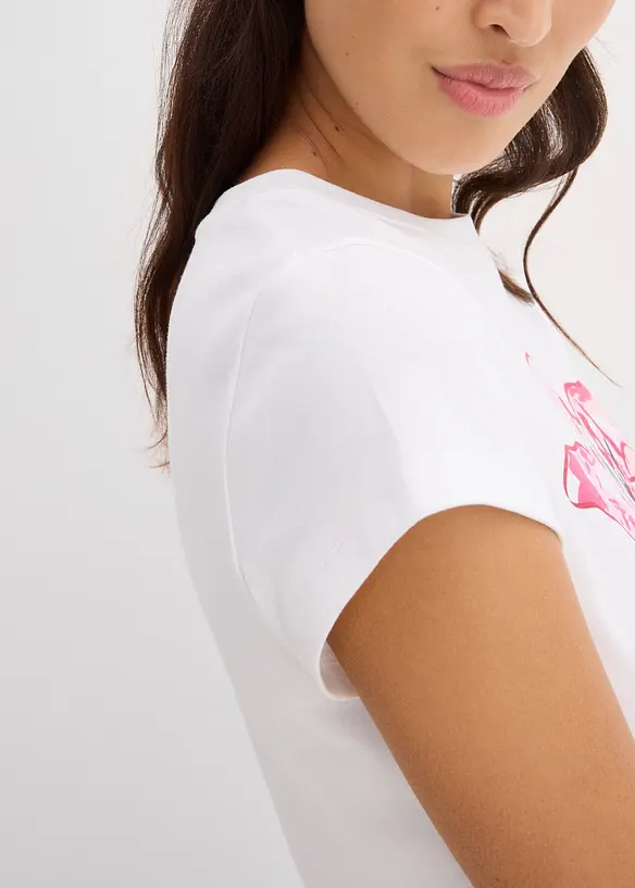 T-shirt van biologisch katoen, bonprix