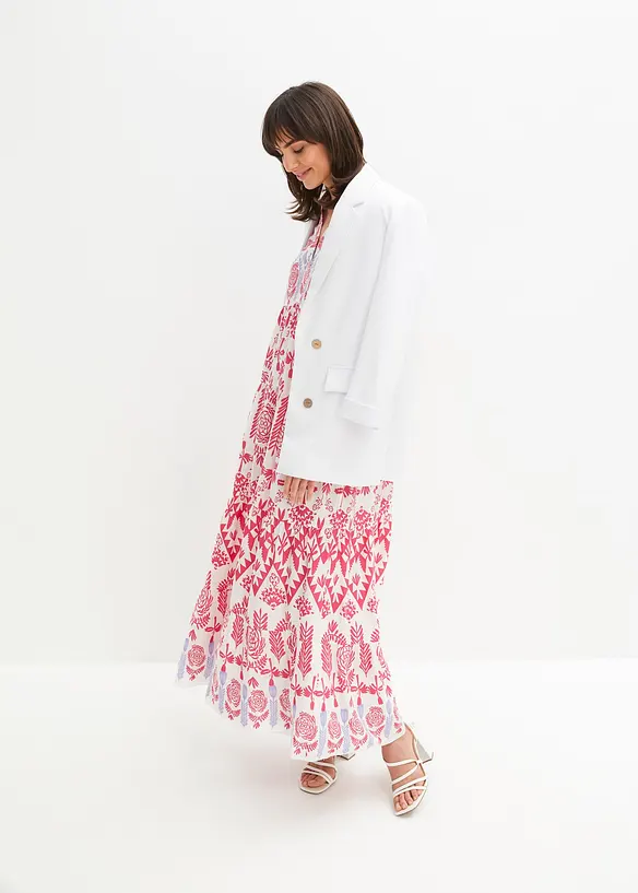 Maxi jurk van soepel vallende viscose, bonprix