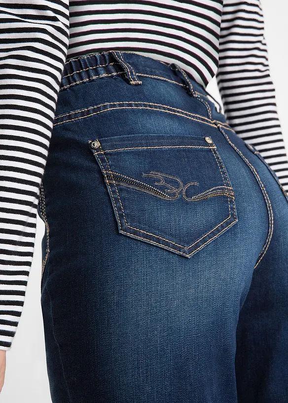 Stretch jeans, high waist, bonprix