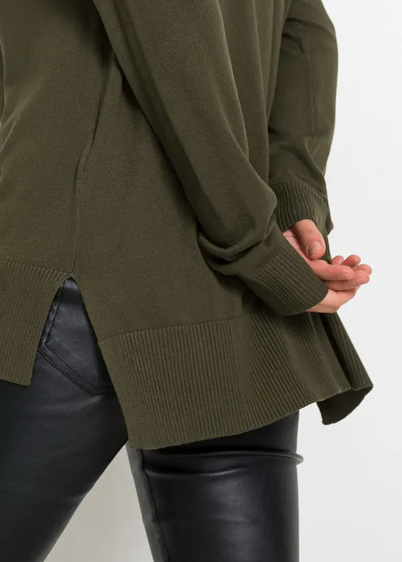 Oversized gebreide trui, bonprix