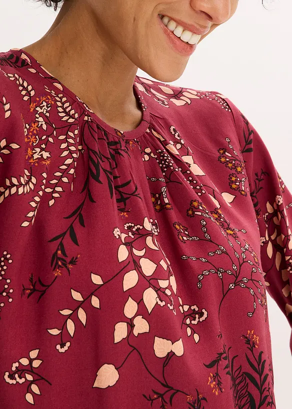 Blouse van viscose, bonprix