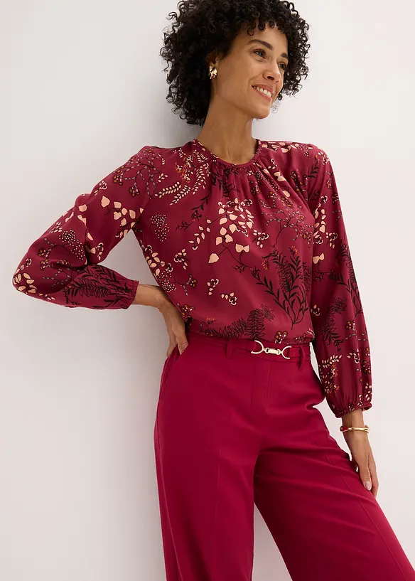Blouse van viscose, bonprix