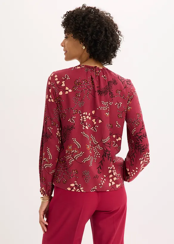Blouse van viscose, bonprix
