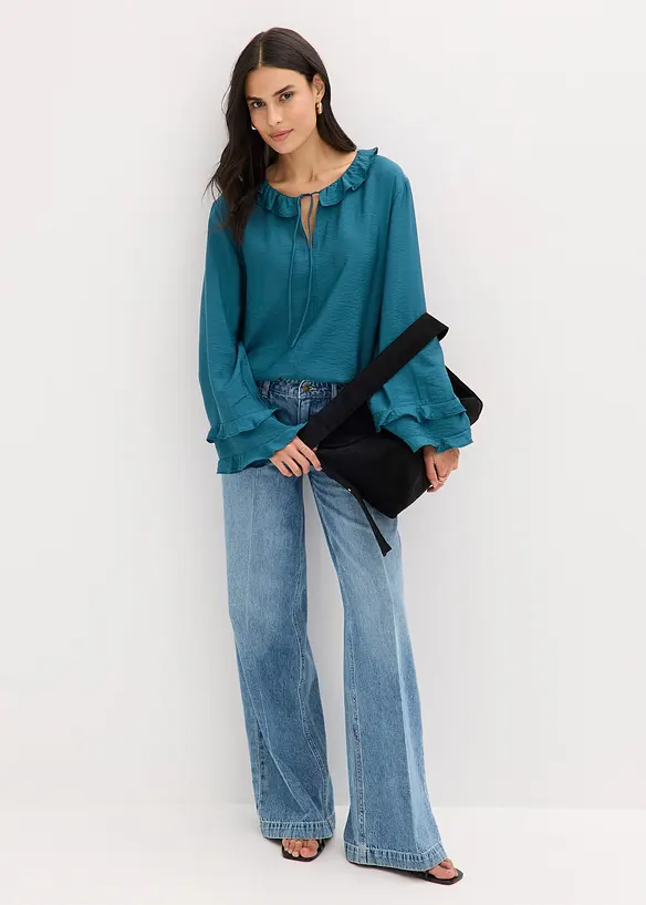 Boheme blouse in een fijne viscosemix, bonprix