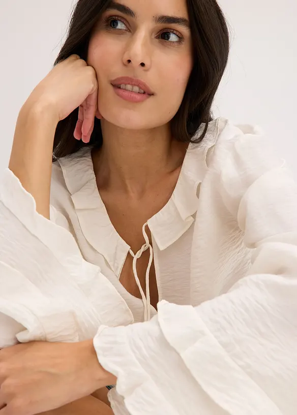 Boheme blouse in een fijne viscosemix, bonprix
