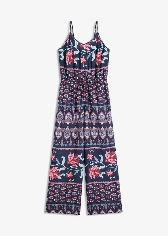 Lange jumpsuit van soepele viscose, bonprix