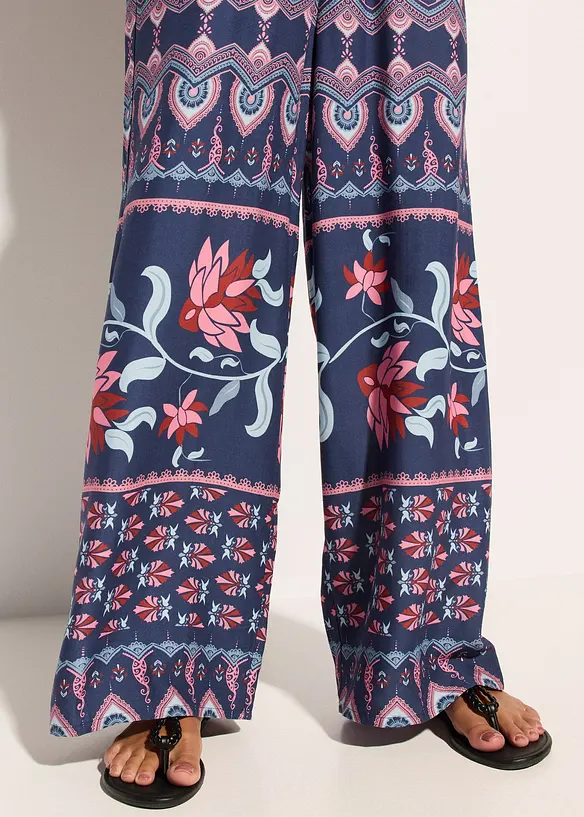 Lange jumpsuit van soepele viscose, bonprix