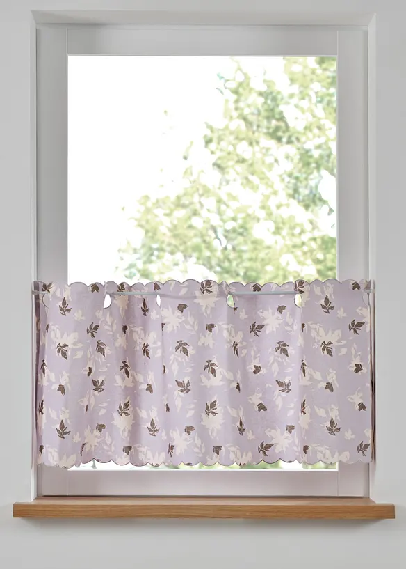 Valletje van biologisch katoen met een bloemenprint, bonprix