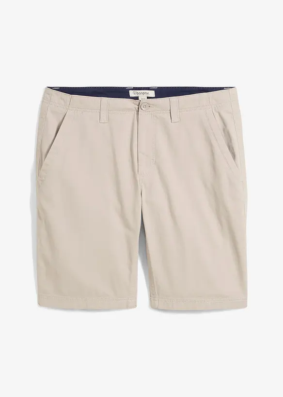 Chino bermuda van puur katoen, regular fit, bonprix